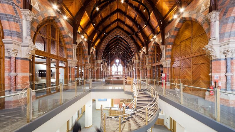 An RSUA award was given for the refurbishment of the neo-Gothic Lynn Building at Queen’s University Belfast.