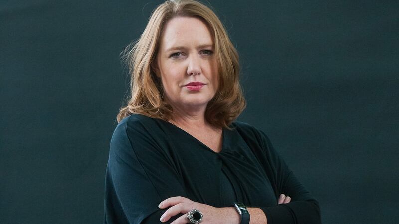 The new novel from Paula Hawkins is about a writer who has lost his way. Photograph: Simone Padovani/ Awakening/ Getty