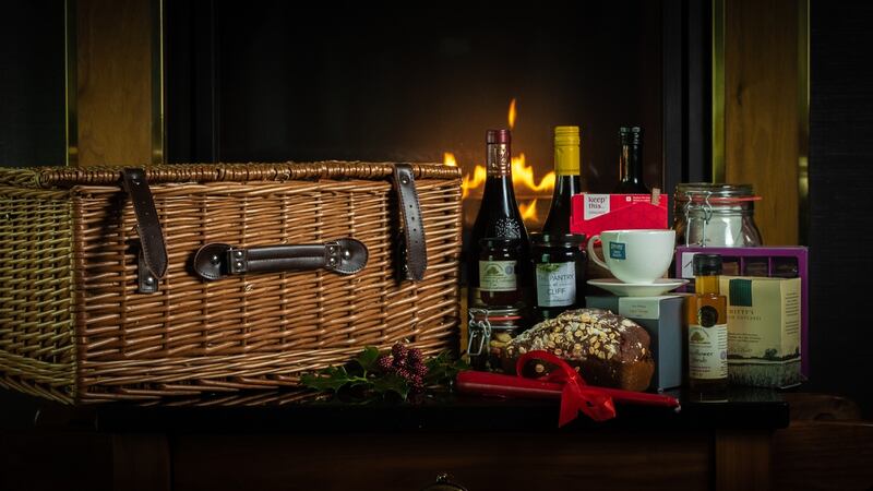 The Cliff luxury Christmas hamper.