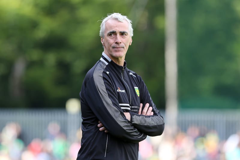 Donegal manager Jim McGuinness. Photograph: Lorcan Doherty/Inpho