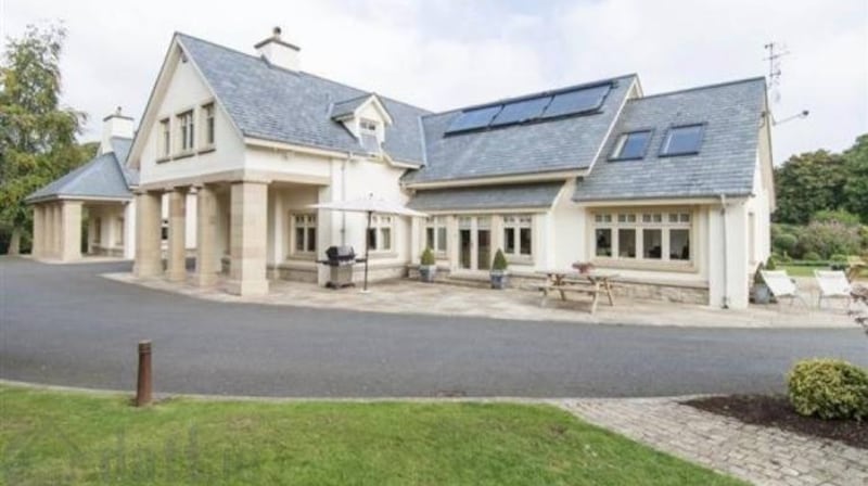 The front of Conor McGregor’s home at Castledillon, Co Kildare