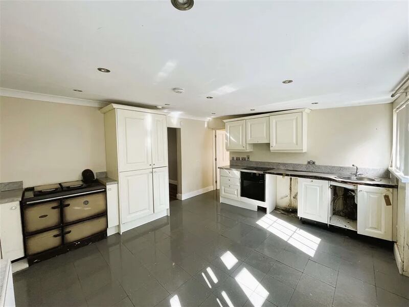 The kitchen in 672 Standhouse Road, Newbridge, Co Kildare
