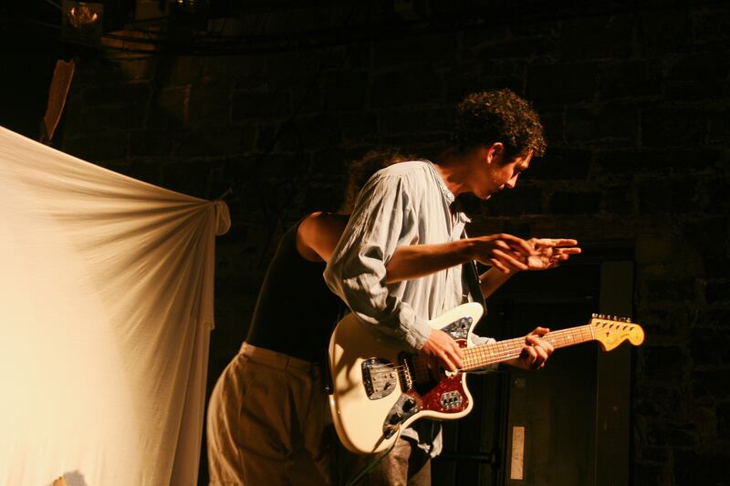 Samuel Arnold Keane and Danae Wollen’s Where Seaweed Dances performance.