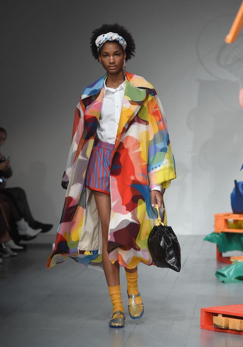 New label Minki puts some fun into summer coats. Photograph: Getty Images