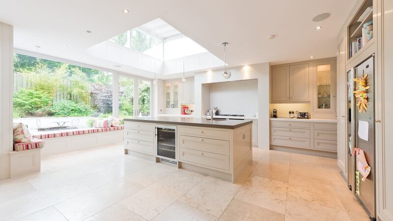 The kitchen.
