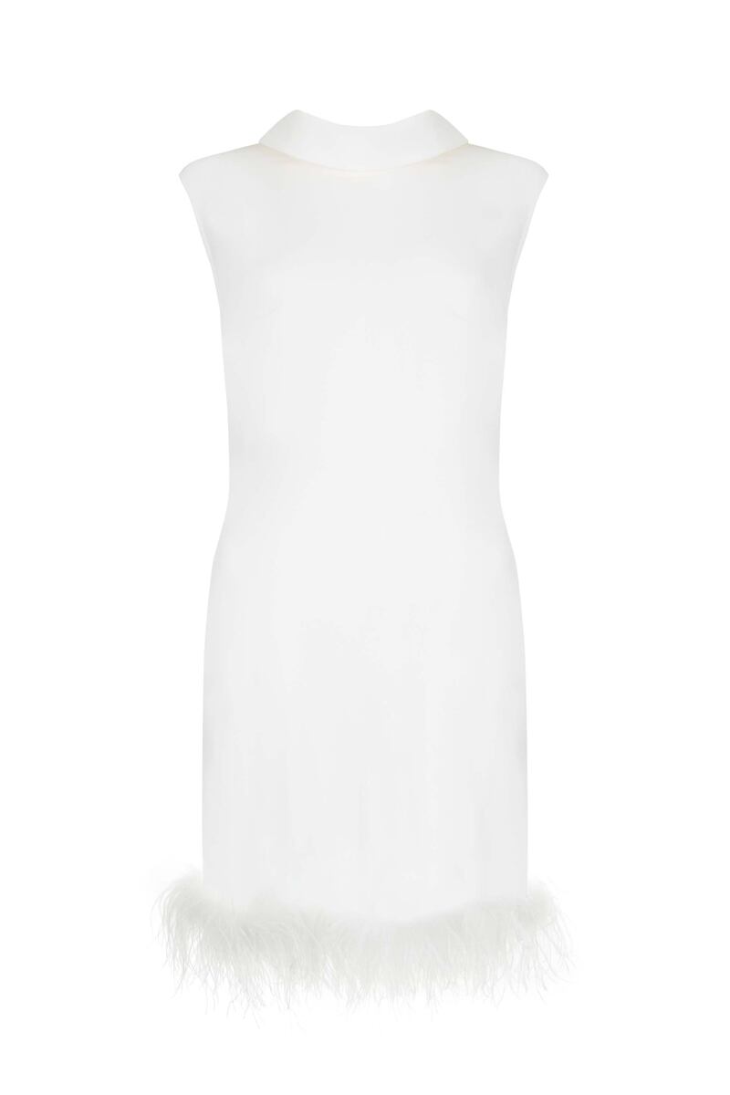 Silk mini dress, €780, Rixo