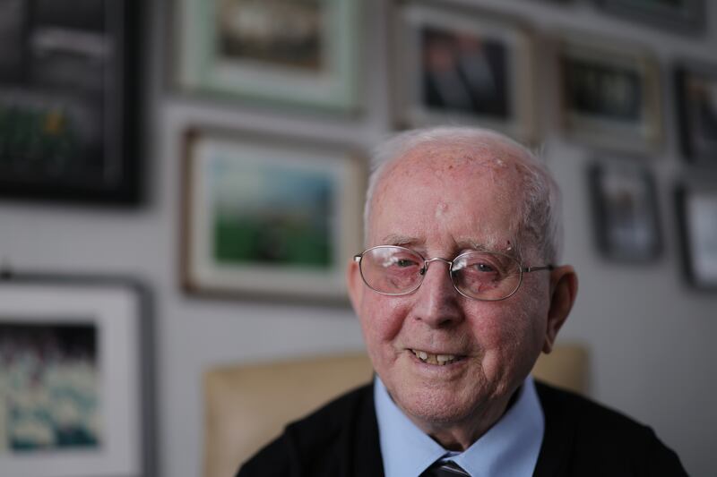 Charlie O'Leary: The 102-yera-old says he 'always saw the funny side of everything'. Photograph: Bryan O’Brien