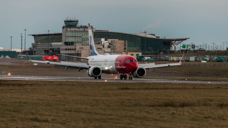A Norwegian Boeing 737 Max 8. Photograph: David Creedon/Anzenberger