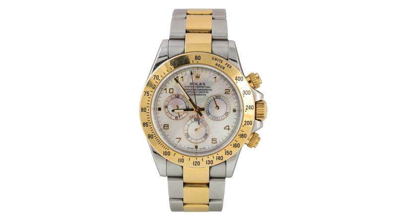 Bi-metal Rolex Daytona chronograph –  €19,500-€22,500, O’Reilly’s.