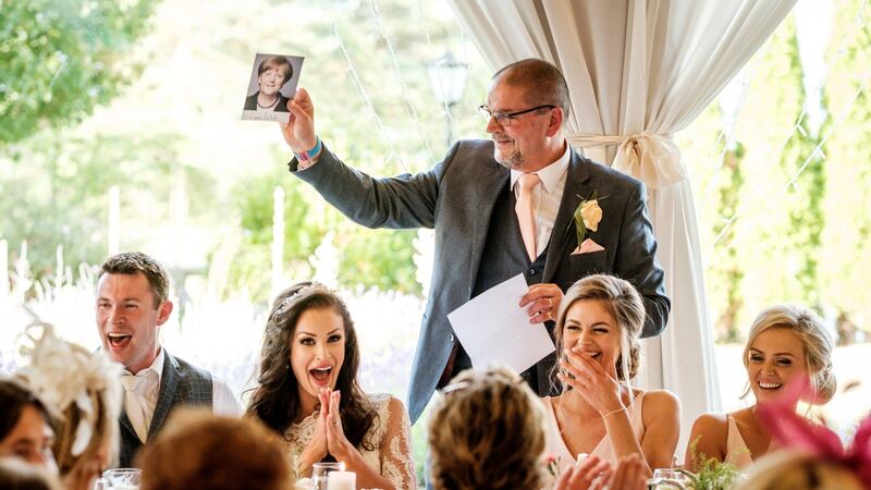 Richie Tuohy and Orlagh Eichholz got married on Thursday. Photograph: Ronan Palliser