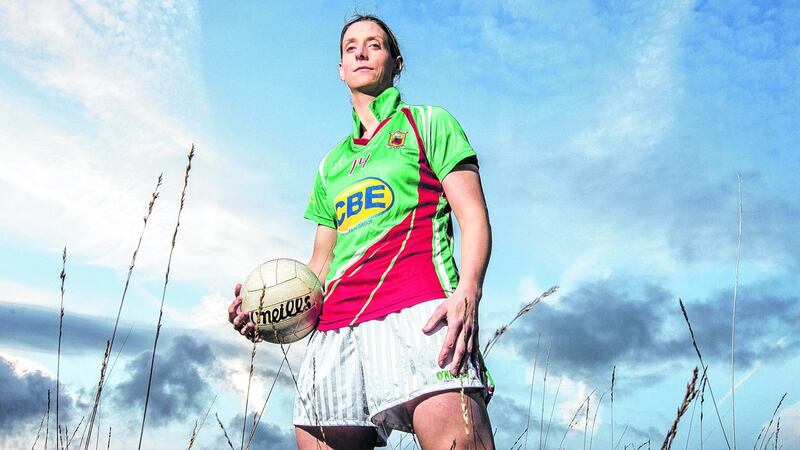 Cora Staunton: ‘I soon realised I was quite competitive and that I liked winning.’ File photograph: James Crombie/Inpho