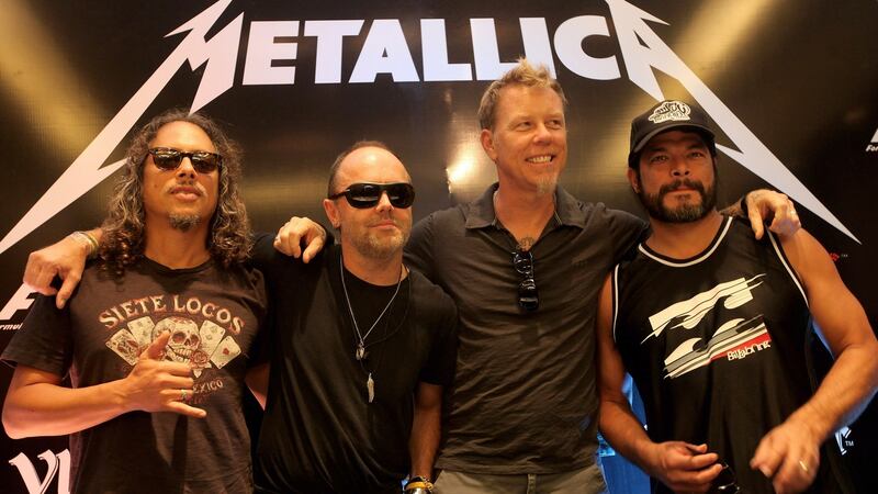 Metal stalwards  Metallica are coming back to Ireland with an outdoor gig at Slane Castle. Photograph: Andrew Caballero-Reynolds/Getty Images
