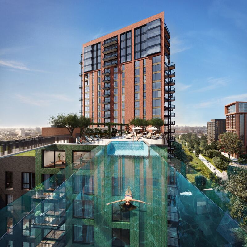London apartment in Nine Elms