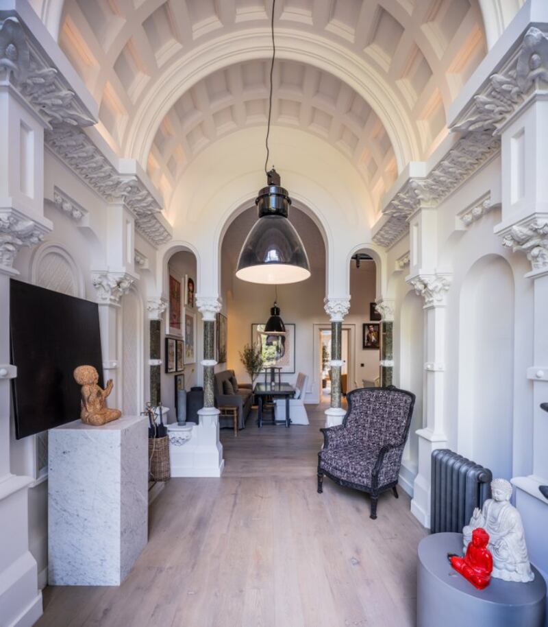 The Logs: the home that Boy George is selling on Well Road in Hampstead, north London. Photograph: Aston Chase