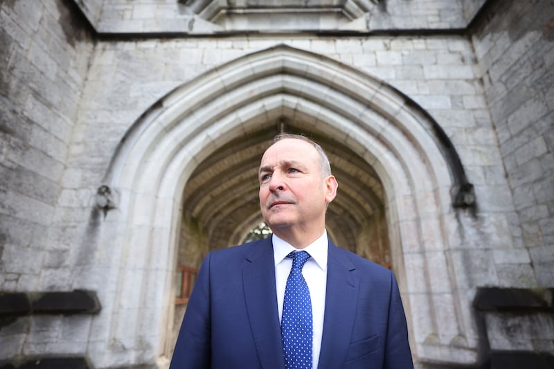 Taoiseach Micheál Martin stresses that what US leaders say about the EU is wrong. Photograph: Alan Betson/The Irish Times