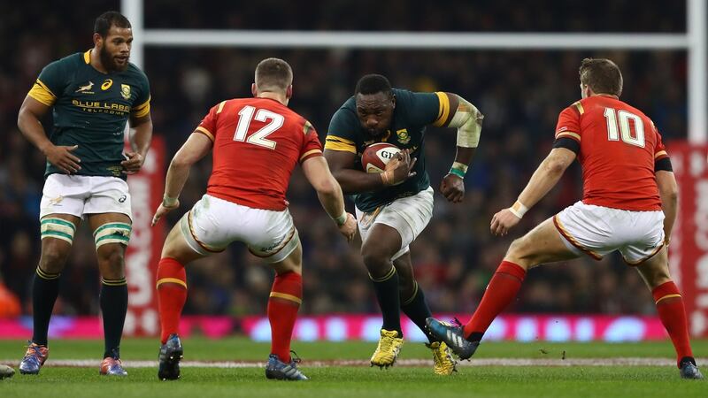 95-time capped prop  Tendai Mtawarira. Photograph: Michael Steele/Getty