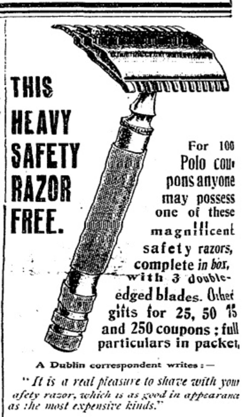 This heavy safety razor free (December 20th, 1912)