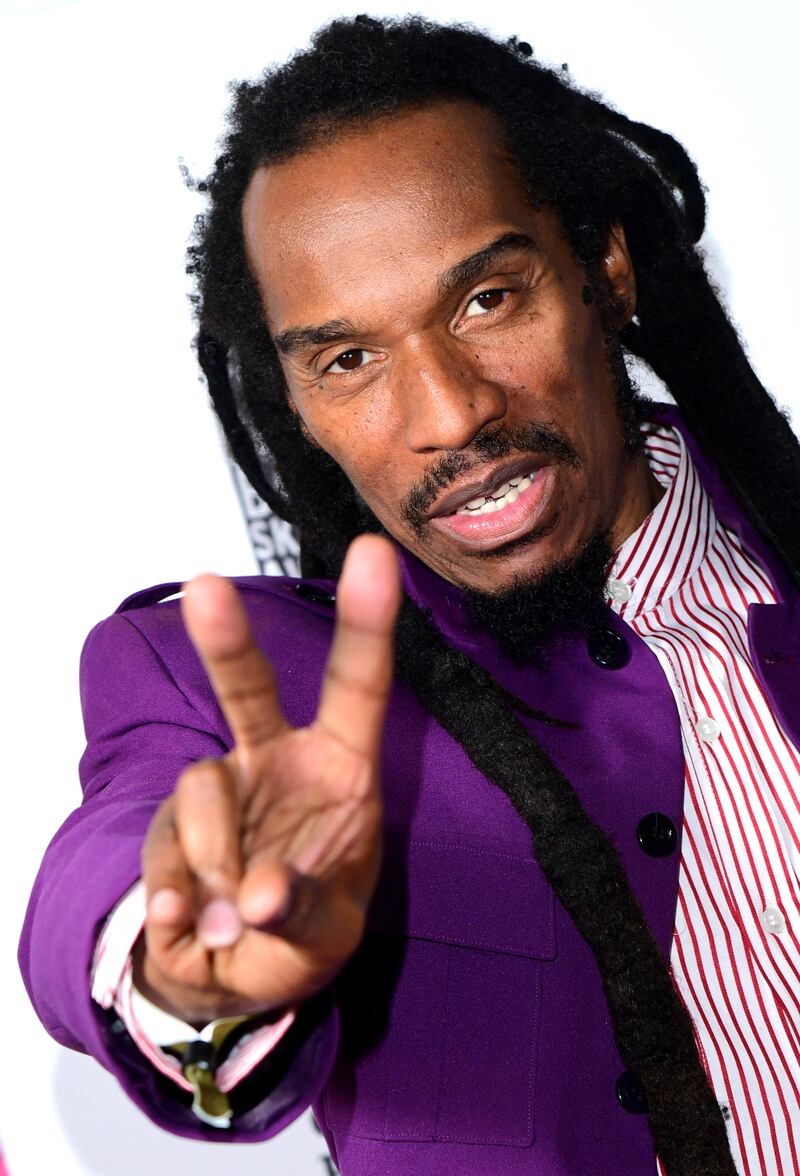 Benjamin Zephaniah at the South Bank Sky Arts Awards in London in 2019. Photograph: Ian West/PA Wire 