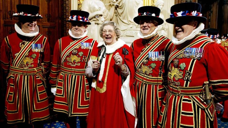 Lady Trumpington, who died on Monday aged 96, in the House of Lords in 2005. Photograph:   Andrew Parsons/PA Wire