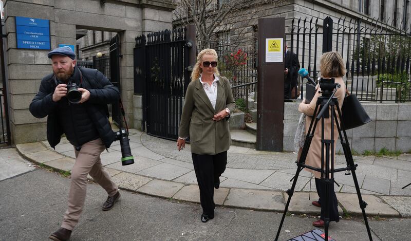 Rose Murray following her appearance at the High Court.  Photo: Bryan O’Brien / The Irish Times 
