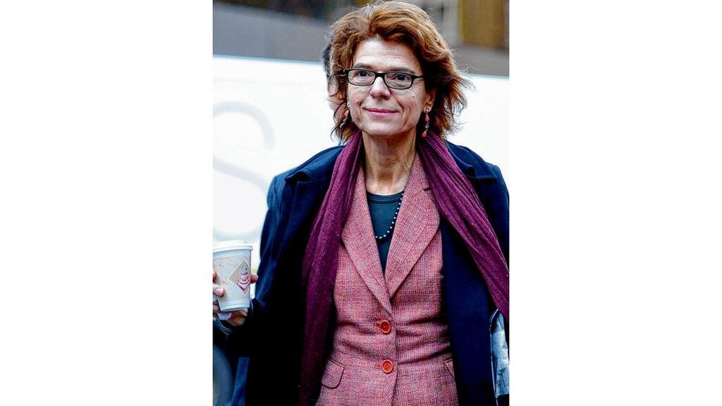 Former UK energy and climate change secretary Chris Huhne leaves court in London yesterday where he pleaded guilty to perverting the course of justice over accusations he persuaded his then wife Vicky Pryce (pictured) to take the blame for a speeding offence he had committed. Photograph: Olivia Harris /Reuters