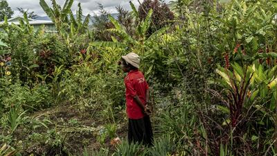 Ambo, who has lived at a safe house for eight years, in Goroka.