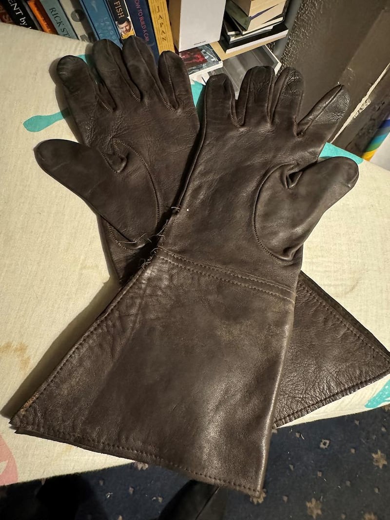 The leather gloves worn by Liam Cunningham in Game of Thrones