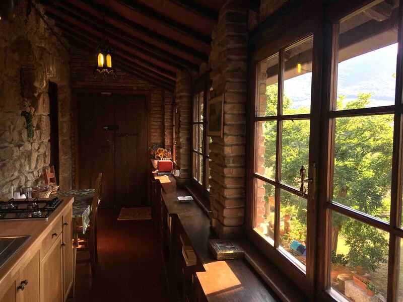 Normal People’s Italian property: Il Casale’s kitchen. Photograph: Airbnb