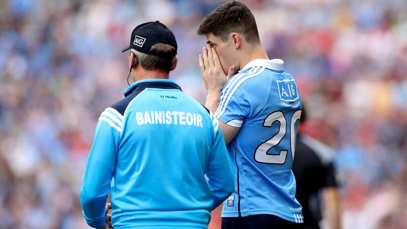 Jim Gavin with Connolly: I do think the Diarmuid Connolly thing took more out of him than we realise. Photograph: Ryan Byrne/Inpho