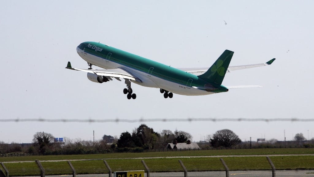 An Aer Lingus air steward has failed to get a High Court injunction over his purported dismissal a year ago after his airside pass was not renewed following a Garda vetting process. File photograph: Alan Betson/The Irish Times.