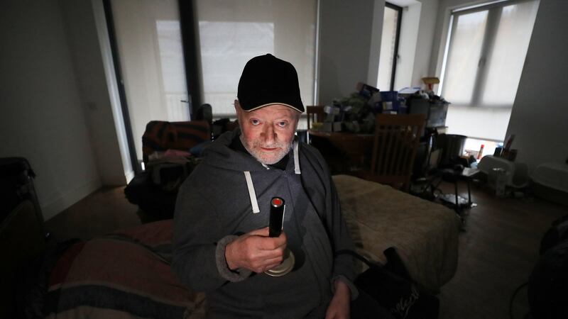 Eddie Lyons: wants to stay in his home of 26 years. “There’s no doubt the place where I am could be put in order any way Tuath wants.”  Photograph: Nick Bradshaw