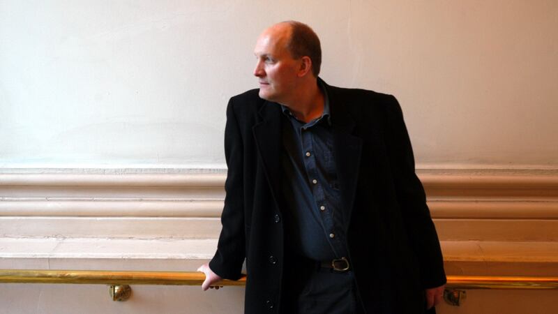 Chris Agee, editor and publisher of the Irish Pages. This anniversary edition features contributions from Edna and Michael Longley, Glenn Patterson,  . Photograph: Moya Nolan/The Irish Times