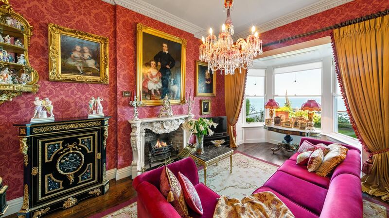 The reception room