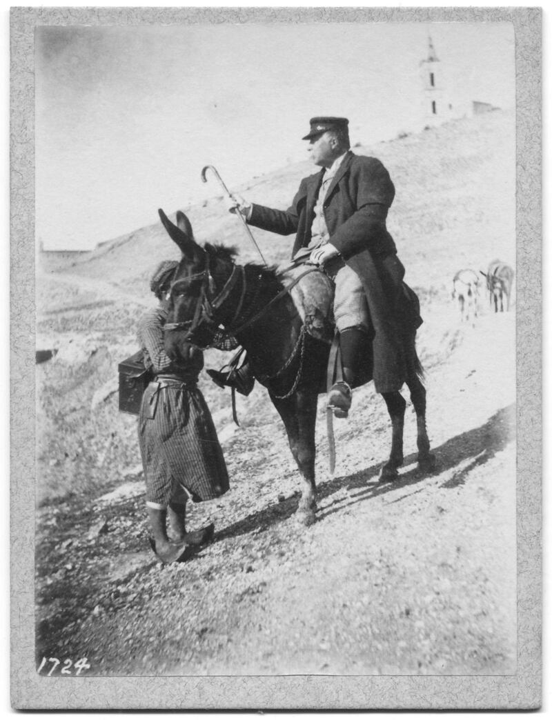 James Tissot in the Holy Land, anonymous photograph, Collection Frédéric Mantion