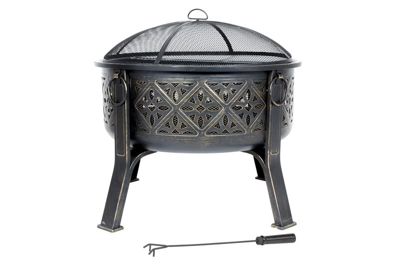 La Hacienda Moresque firepit with BBQ grill, €294.99, very.ie