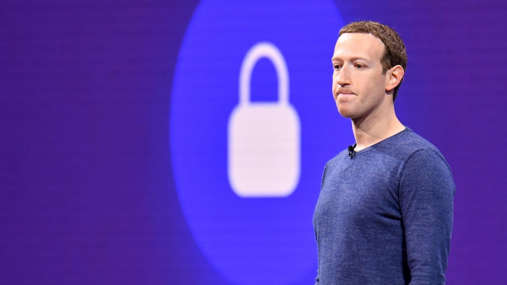 Mark Zuckerberg lost $29 billion in net worth on Thursday as Meta’s stock marked a record one-day plunge. Photograph: JOSH EDELSON/AFP via Getty Images