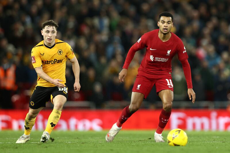 Limited opportunities at Wolves have led Hodge to try and find more game time in Portugal. Photograph: Naomi Baker/Getty Images