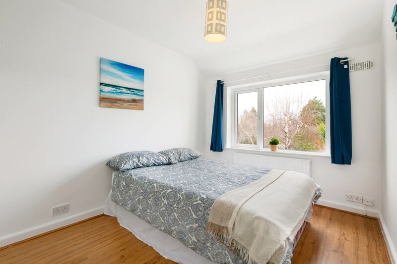 Main bedroom. Photograph: Ronan Melia Photography