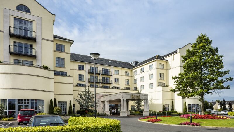 The exterior of Knightsbrook Hotel Spa and Golf Resort.