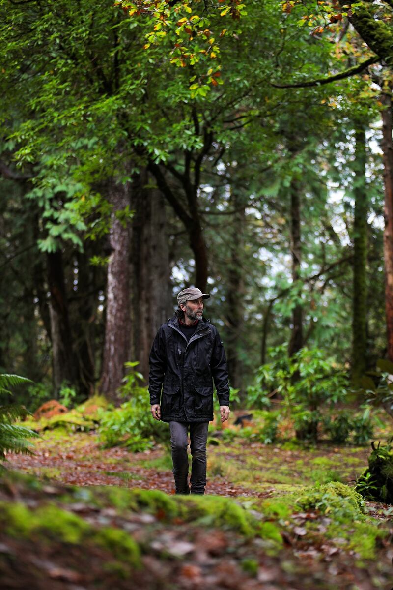 Alan Power had worked for Stourhead Estate and Mount Stewart, as Garden and Estate Manager, England. Photograph: Valerie O’Sullivan