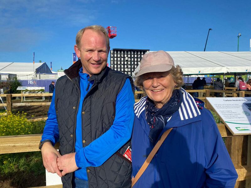Gladys and Clive Kavanagh. Photograph: Fiachra Gallagher