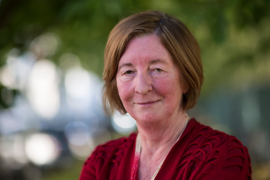 Pat Barker: earthy humour. Photograph: David Levenson/Getty