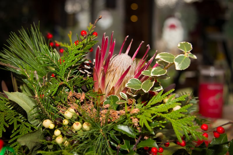 Christmas centrepiece
