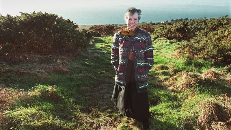 The poet Máire Mhac an tSaoi. Photograph: Frank Miller