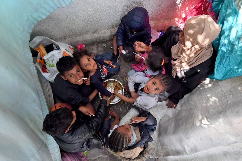 Tunisia has become a migration hotspot. Many people have travelled from across Africa and sometimes the Middle East, escaping wars, dictatorships, droughts and crushing poverty: Photograph: Fethi Belaid/AFP via Getty Images