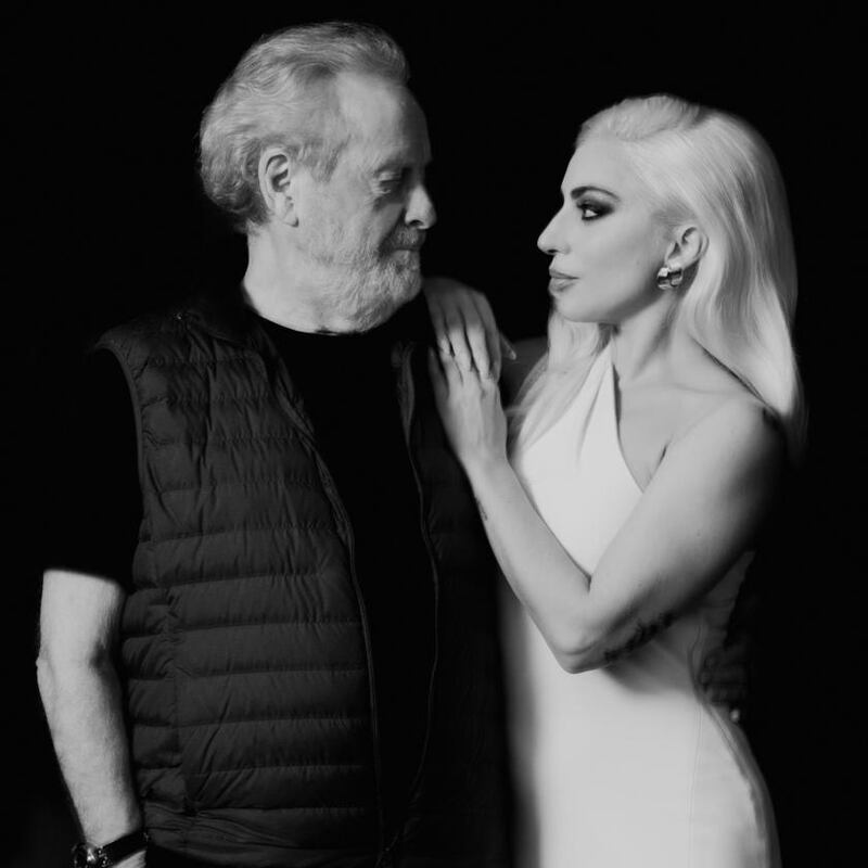 Lady Gaga: ‘I appreciate that Ridley took something that was sort of a “sexy murder”   and he let it be ugly.’ Photograph: Ryan Pfluger/New York Times