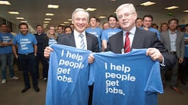 Ministers share the limelight at jobs announcement