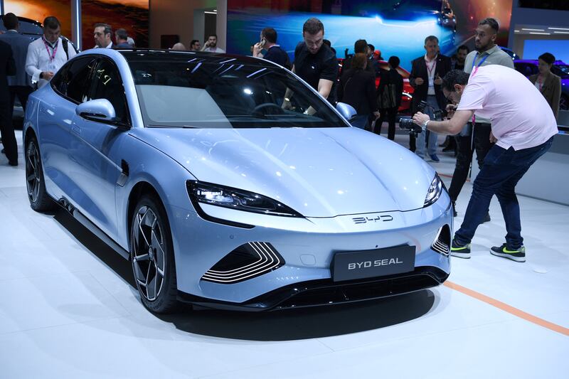 It was notable that China’s biggest electric car maker, BYD took a major stand in Paris, as it looks to gear up for a major European market push