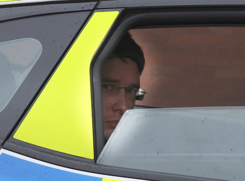 Enoch Burke arriving at the High Court last month. Photograph: Collins Courts
