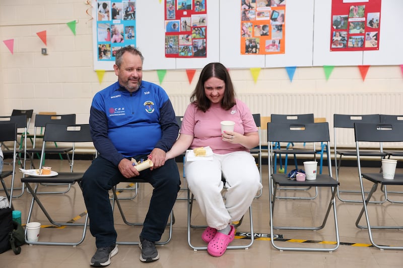 Maia O'Brien (18) with her Dad Sean O'Brien